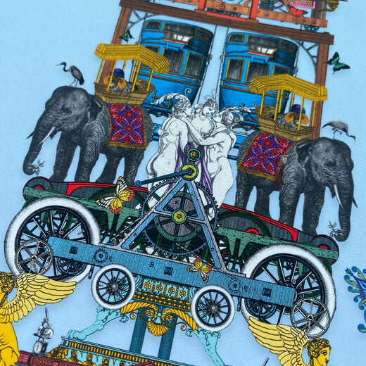 The V&A Tower of Curiosities by Kristjana S. Williams – limited edition print, signed and numbered